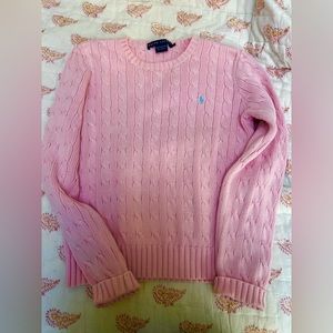 Ralph Lauren cabled crewneck sweater